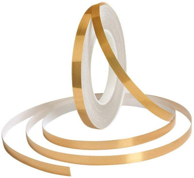 Coinfinitive Golden Tape Waterproof Self-Adhesive ceramic,marble Wall & Floor Decor Gape Tape 50 m Floor Marking Tape(Gold Pack of 1)