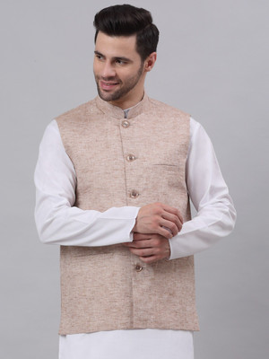 NEUDIS Sleeveless Solid Men Jacket