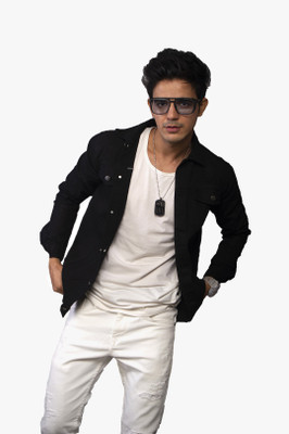 KLIZEN Full Sleeve Printed Men Denim Jacket