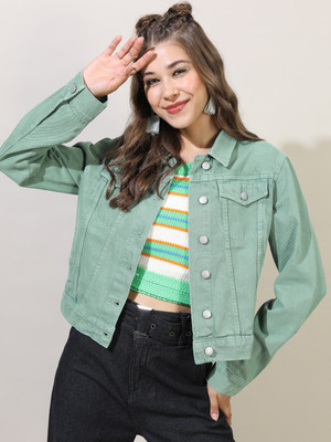 Tokyo Talkies Full Sleeve Solid Women Jacket