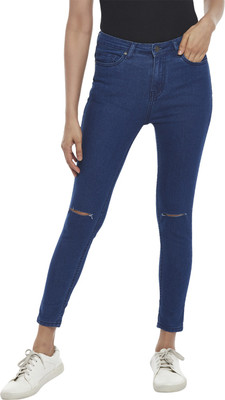 PEOPLE-Skinny-Women-Dark-Blue-Jeans