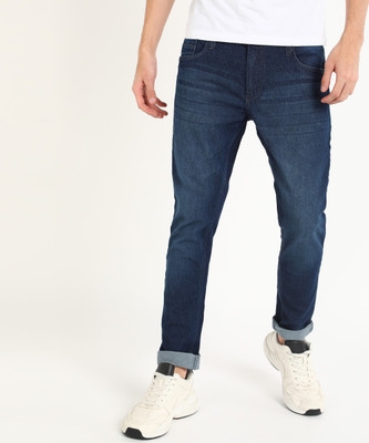 NUMERO UNO Sustainable Denim Skinny Men Dark Blue Jeans