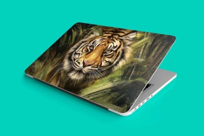 You Are Awesome YAA - Tiger Painting Art Design Double Layered Laptop Skin (15.6inch) Vinyl Laptop Decal 15.6