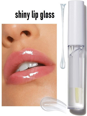 Latixmat Waterproof Long-Lasting Matte shiny Lip-gloss(6 ml, TRANSPARENT)