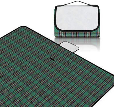 4square Polyester Chatai Mat(Multicolor, Large)