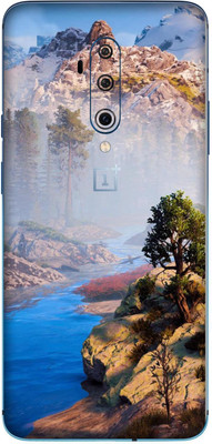 wrap craft Oneplus 7T Pro Mobile Skin(Multicolor)
