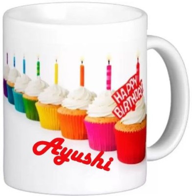 Exocticaa Happy Birthday Ayushi Quotes 022 Ceramic Coffee Mug(325 ml)