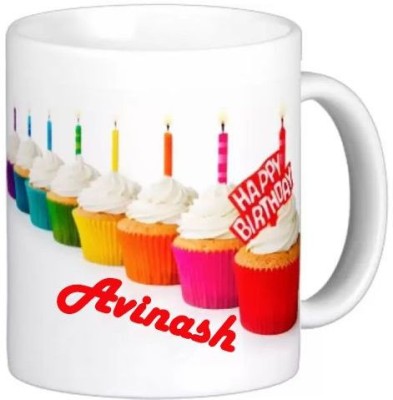 Exocticaa Happy Birthday Avinash Quotes 022 Ceramic Coffee Mug(325 ml)