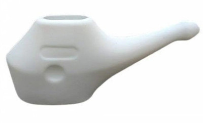 Quickcollection Plastic White Neti Pot(150 ml)