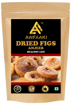 AWFAAKI FIGS DRIED / ANJEER / BIG SIZE DRY FIG 250 GM Figs(1 x 250 g)