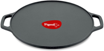 Pigeon Cast Iron Tawa 30 cm diameter(Cast Iron, Induction Bottom)