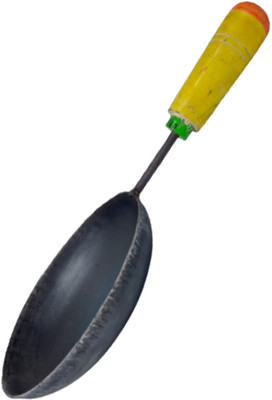 Q8 Twinkle Small Size Mustard Seed Fry Pan / Kadukk Thali / Kaduk Thali [ Diameter :14 cm] Fry Pan 14 cm diameter 0.1 L capacity(Iron)