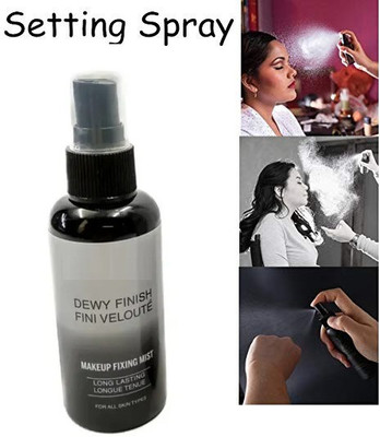 ADJD PARFECT MAKEUP THE MATTE MAKE UP FIXER LONG LASTING AND HYDRATING FACE SPRAY Primer  - 80 ml(TRANSPARENT)