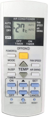 J.K. WEBSHOP AC29C Compatible Remote Control for  Ac with Power Chill Function Panasonic Remote Controller(White)