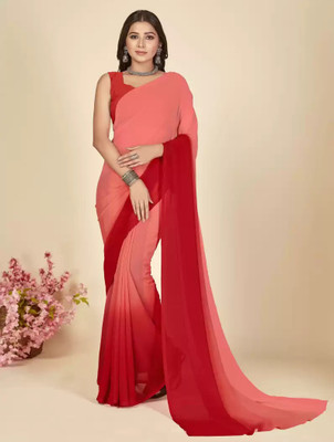 PMW Self Design Banarasi Pure Silk Saree(Multicolor)