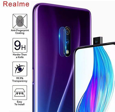 DropFit Camera Lens Protector for Realme X(Pack of 1)