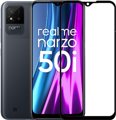 Gorilla Glass Edge To Edge Tempered Glass for Realme Narzo 50i(Pack of 1)