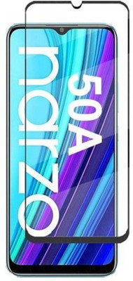 kentop Edge To Edge Tempered Glass for Realme Narzo 50A Prime(Pack of 1)