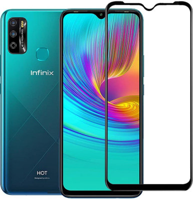kentop Edge To Edge Tempered Glass for Infinix Hot 9 Play(Pack of 1)