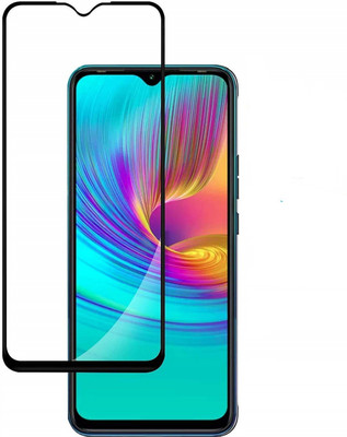 kentop Edge To Edge Tempered Glass for Infinix Hot 10T(Pack of 1)