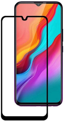kentop Edge To Edge Tempered Glass for Infinix Hot 8(Pack of 1)