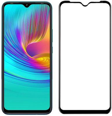 kentop Edge To Edge Tempered Glass for Infinix Hot 9 Play(Pack of 1)
