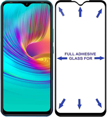kentop Edge To Edge Tempered Glass for Infinix Hot 8(Pack of 1)