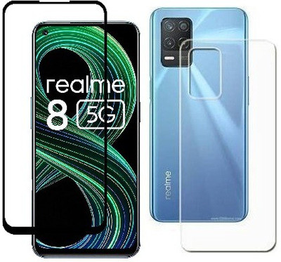 4 YARDS Front and Back Tempered Glass for Realme 8 5G (11-D)(Pack of 1)