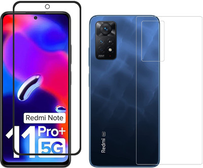4 YARDS Front and Back Tempered Glass for Redmi Note 11 Pro Plus 5G (D-Plus)(Pack of 1)