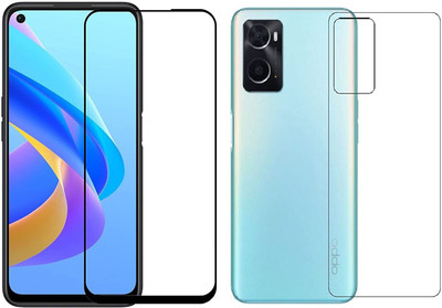 4 YARDS Front and Back Tempered Glass for Oppo A76 (11-D)(Pack of 1)