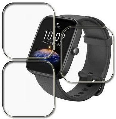 tombik Screen Guard for VQ1-Amazfit Bip 3 Smartwatch PACK-3(Pack of 3)