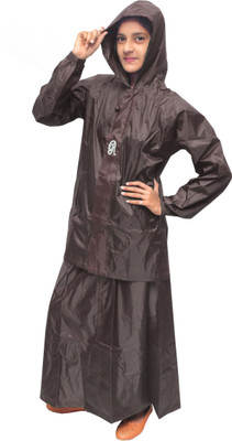 GoodluckSB Solid Women Raincoat