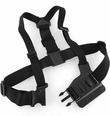 TECHGEAR Smart Chest Belt Action Camera Mount For GoPro Hero1 2 3 Series Strap Strap(Black)
