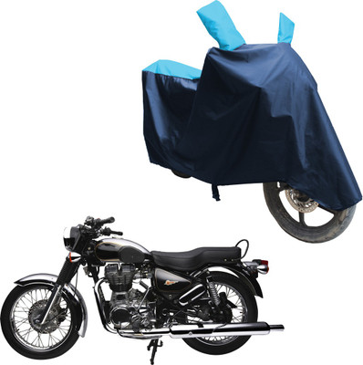 SS FOR YOUR SMART NEEDS Two Wheeler Cover for Royal Enfield(Electra 4S, Blue, Blue)