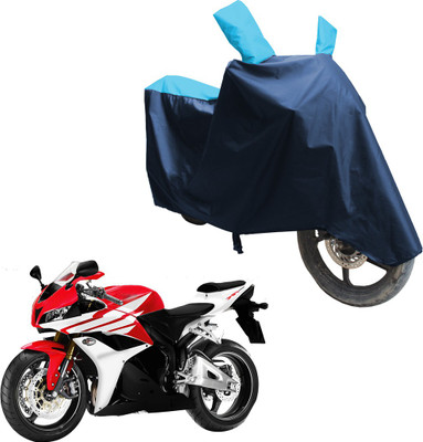 SS FOR YOUR SMART NEEDS Two Wheeler Cover for Honda(CBR 600 RR, Blue, Blue)