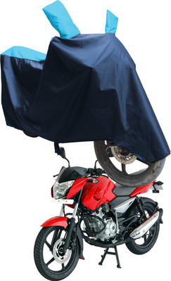 SS FOR YOUR SMART NEEDS Two Wheeler Cover for Bajaj(Pulsar 135 BS6, Blue, Blue)