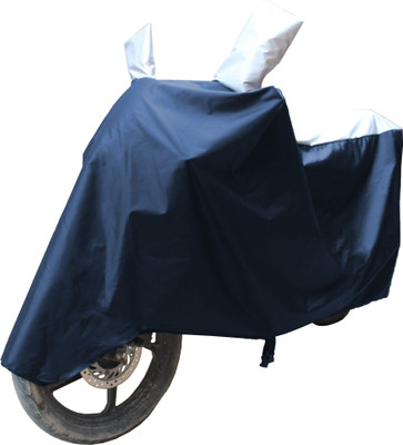 SS FOR YOUR SMART NEEDS Two Wheeler Cover for TVS(Victor Edge, Blue, White)