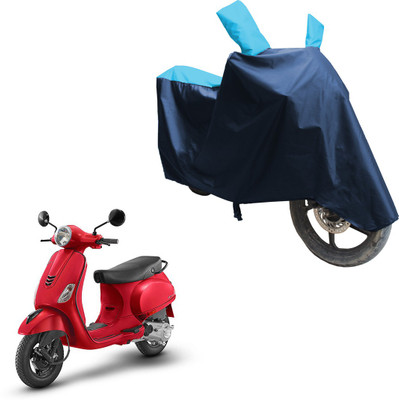 SS FOR YOUR SMART NEEDS Two Wheeler Cover for Vespa(Urban Club, Blue, Blue)