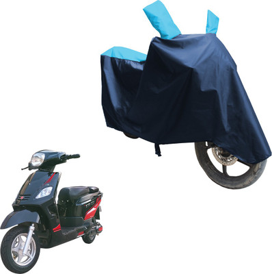SS FOR YOUR SMART NEEDS Two Wheeler Cover for Hero(Electric NYX, Blue, Blue)