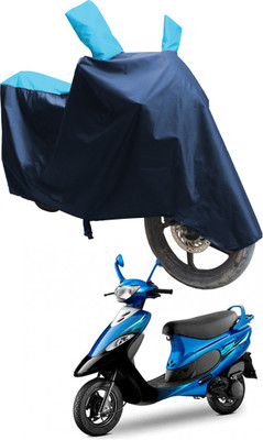SS FOR YOUR SMART NEEDS Two Wheeler Cover for TVS(Scooty Pep+, Blue, Blue)