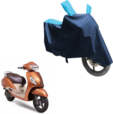 SS FOR YOUR SMART NEEDS Two Wheeler Cover for TVS(Jupiter, Blue, Blue)