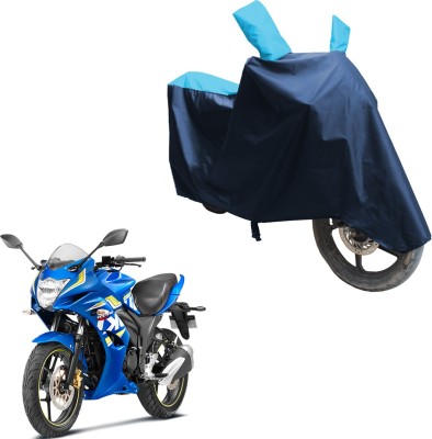 SS FOR YOUR SMART NEEDS Two Wheeler Cover for Suzuki(Gixxer SF, Blue, Blue)