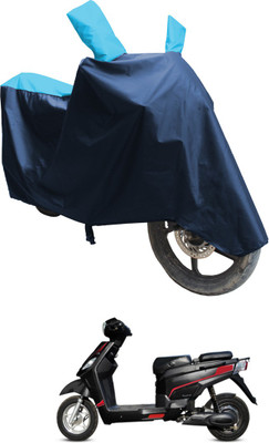 SS FOR YOUR SMART NEEDS Two Wheeler Cover for Hero(Electric NYX e5 BS6, Blue, Blue)