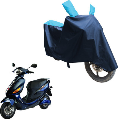 SS FOR YOUR SMART NEEDS Two Wheeler Cover for Hero(Electric Cruz, Blue, Blue)