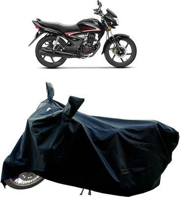 KEDIT Waterproof Two Wheeler Cover for Honda(Shine, Black)