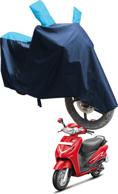SS FOR YOUR SMART NEEDS Two Wheeler Cover for Hero(Duet VX 110CC, Blue, Blue)