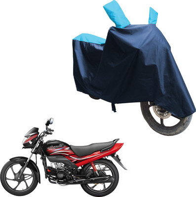 SS FOR YOUR SMART NEEDS Two Wheeler Cover for Hero(Passion Pro i3S, Blue, Blue)
