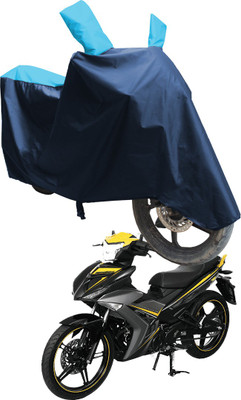 SS FOR YOUR SMART NEEDS Two Wheeler Cover for Yamaha(Gladiator, Blue, Blue)