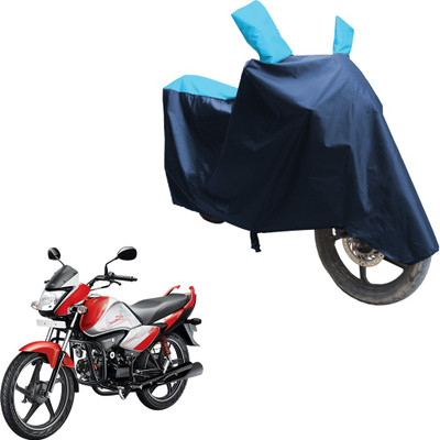 SS FOR YOUR SMART NEEDS Two Wheeler Cover for Hero(Splendor I Smart, Blue, Blue)