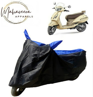 Mahaveera Waterproof Two Wheeler Cover for TVS(Jupiter, Black)